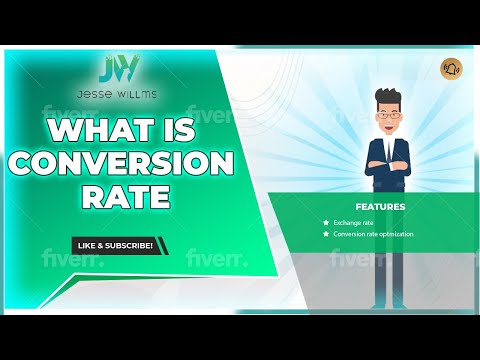 Youtube video: What Is Conversion Rate? Affiliate Marketing Terminology Jesse Willms