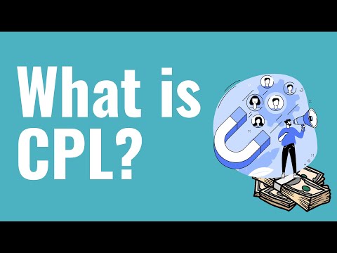 Youtube video: What is CPL? Cost-Per-Lead Explained For Beginners