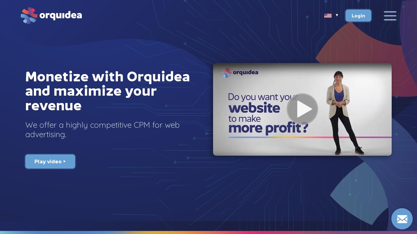 Earn money with ads on your website or app. Orquidea is an ad network with the best CPM for publishers. Monetize your traffic with us now.