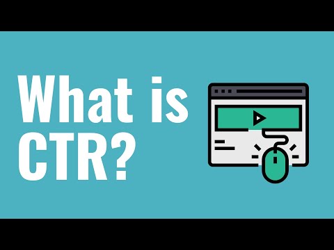 Youtube video: What is CTR? Advertising and Marketing CTR Explained for Beginners