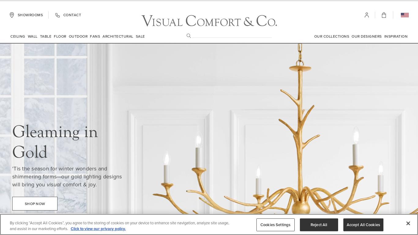 Visual Comfort & Co. is a premier resource of designer lighting, with an array of light fixtures including pendant lighting and chandeliers. Free standard shipping!