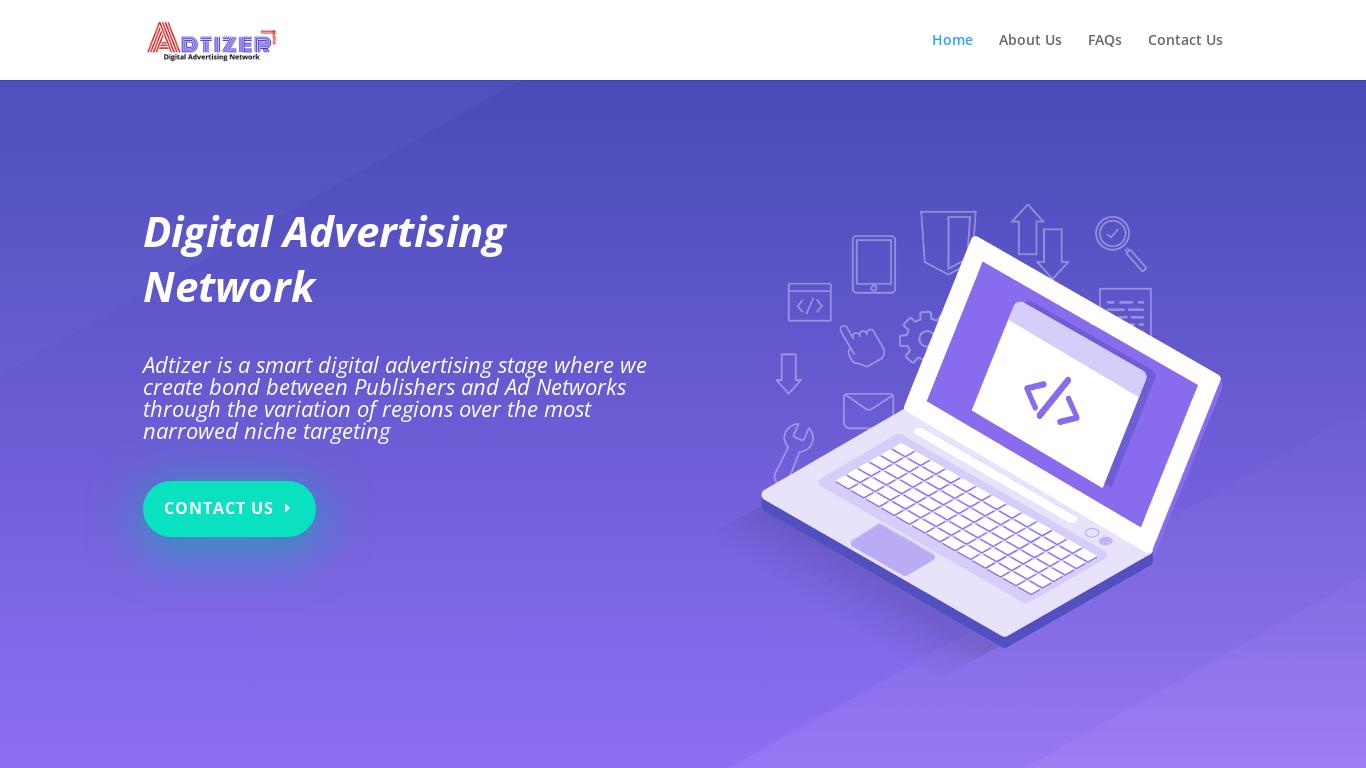 Adtizer is a smart digital advertising stage where we create bond between Publishers and Ad Networks