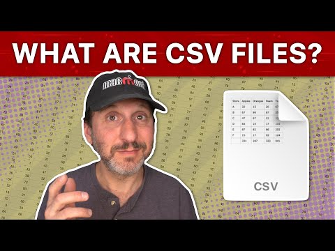 Youtube video: Understanding CSV Files